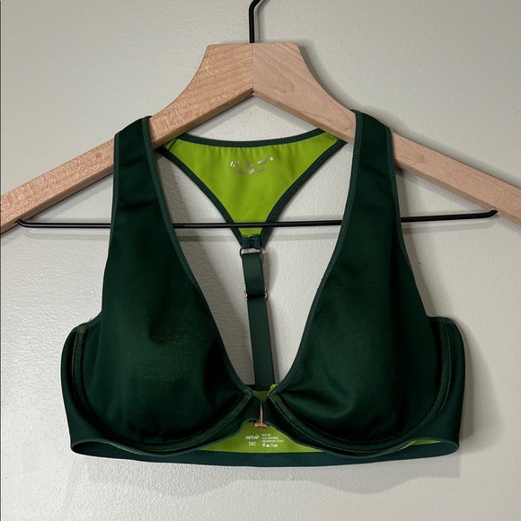 aerie Other - Aerie Green Women's Intimate Bra Front Clasp Size 34C